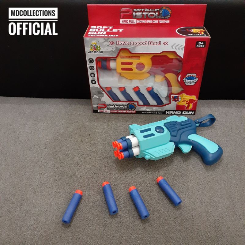 Mainan Pistol Anak | Mainan Tembakan Nerf