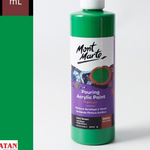 

Mont Marte Pouring Acrylic Paint 240ml - Dark Green