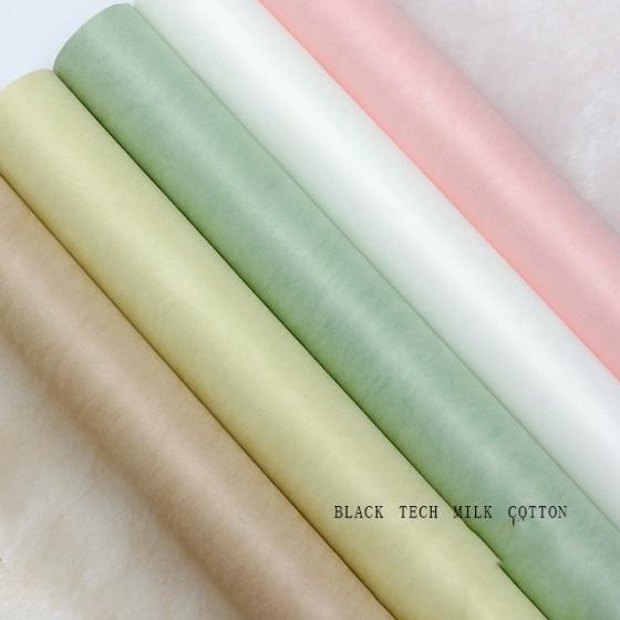 

[1 Roll] Milk Cotton Wrapping / Tissue Bunga / Wrapping Paper - Abu-abu