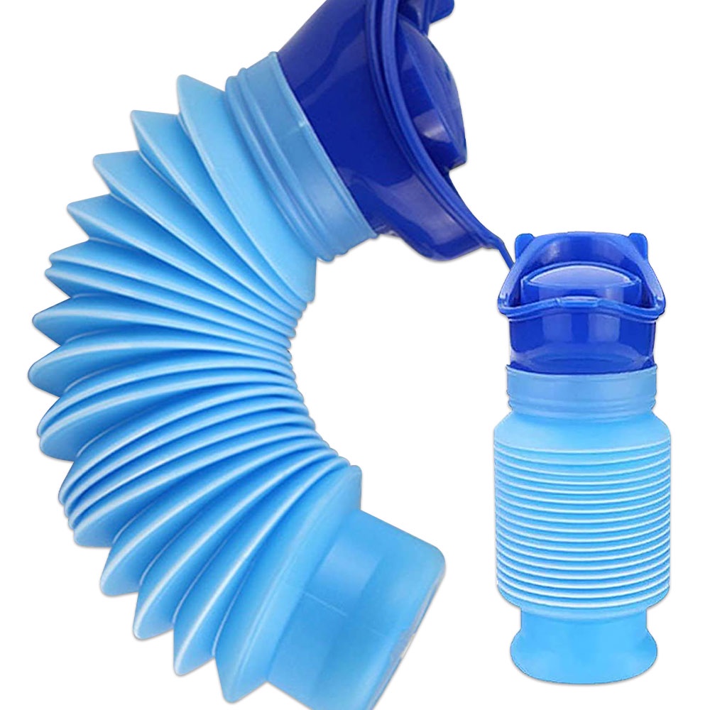 Botol Urinal Darurat Pria / Wanita Kapasitas 750ml Untuk Travel / Camping / Mobil