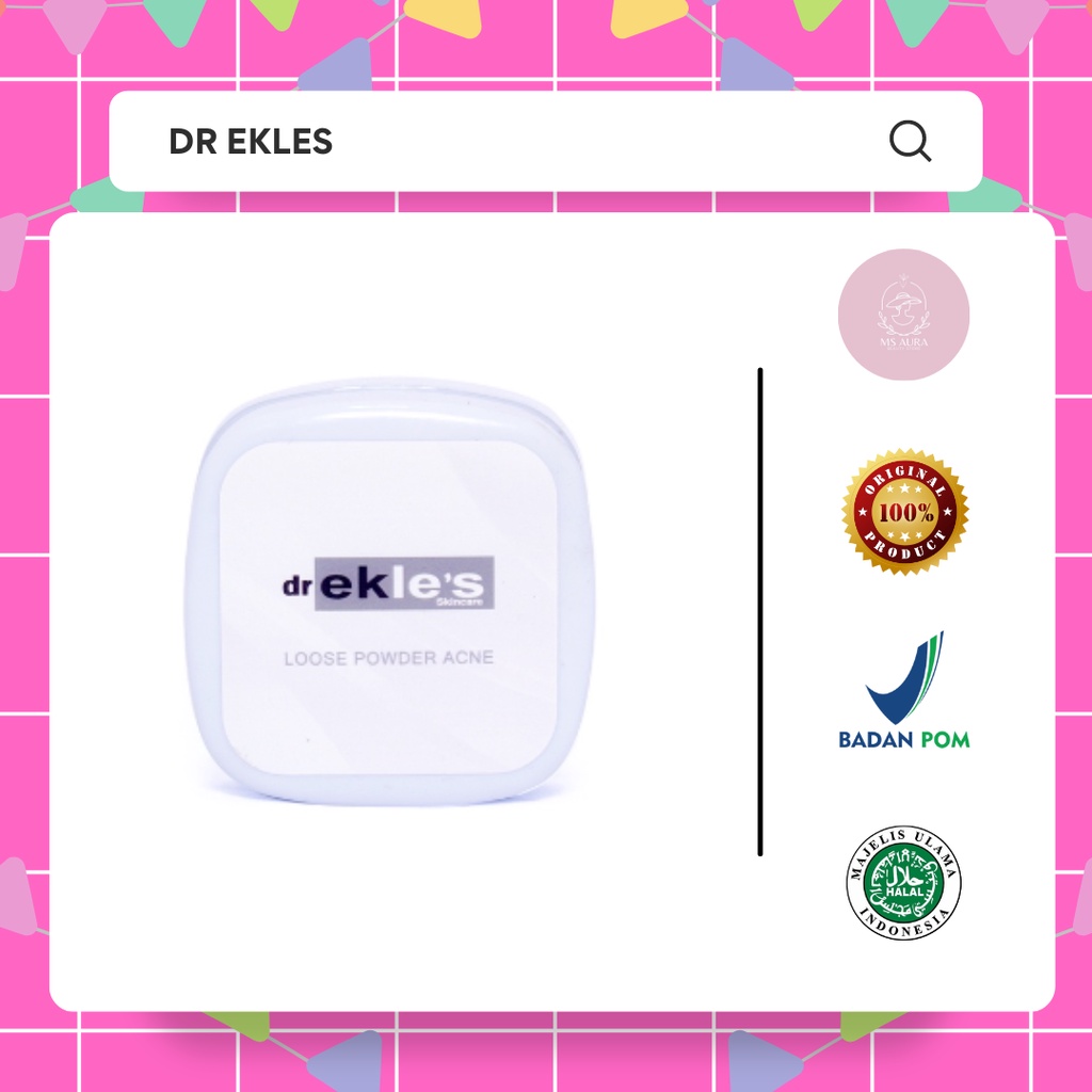 dr Ekles SKincare - Acne Loose Powder