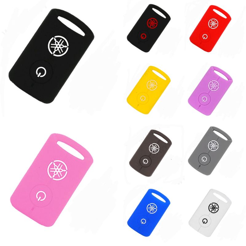 Cover Silicone Kunci Keyless Yamaha XMAX NMAX Aerox Fazzio Sarung Silikon Case Smartkey Kondom Kunci Yamaha Filano