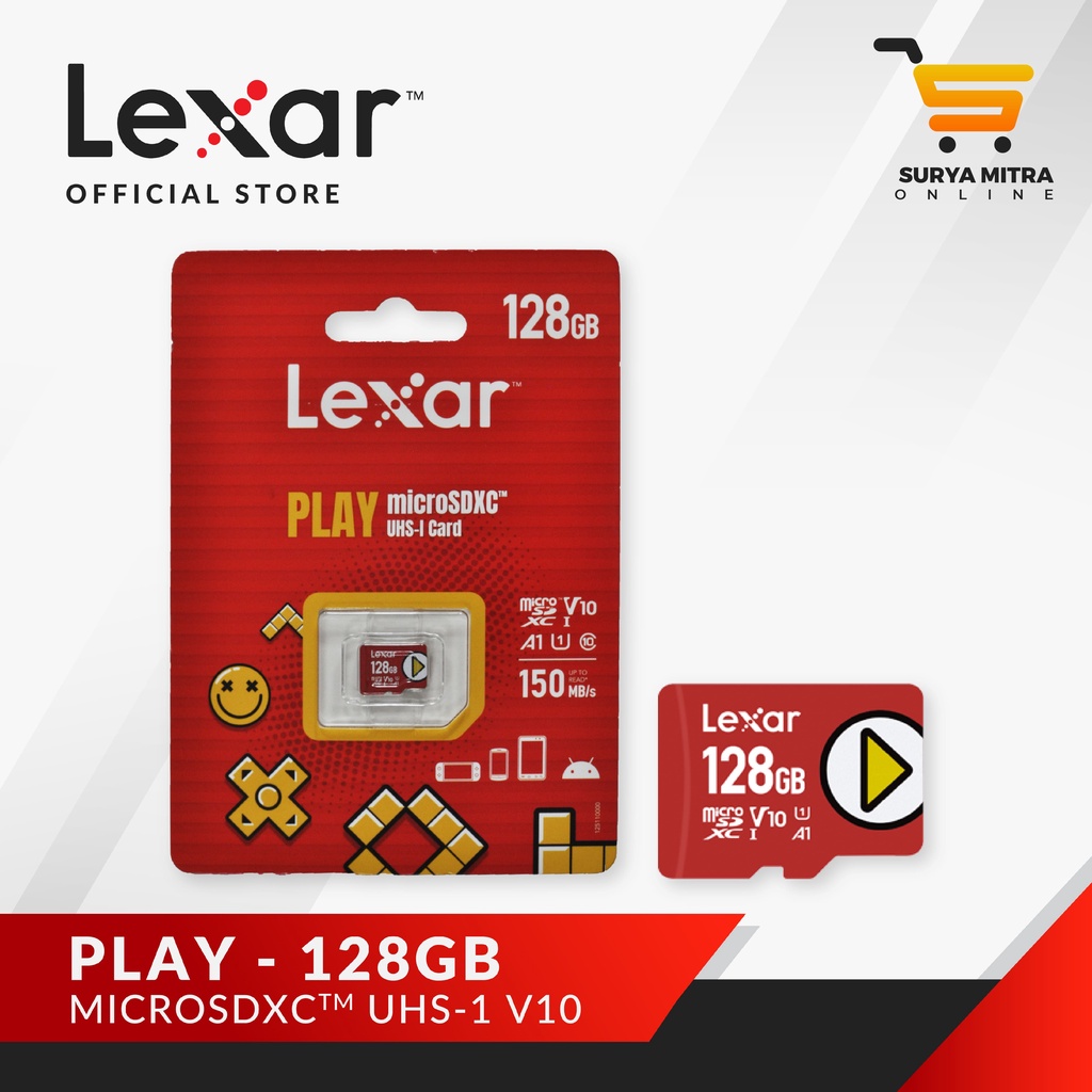 Lexar Play Microsd 128gb up to 150mbps