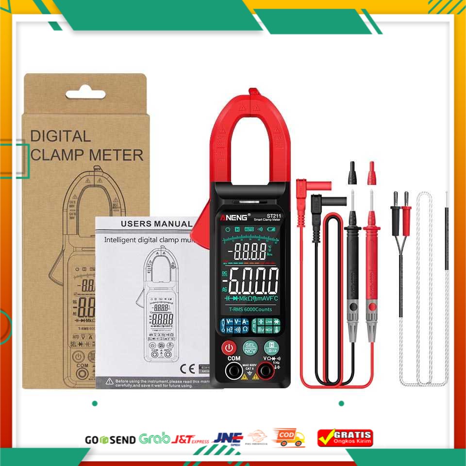 ANENG Digital Multimeter Voltage Tester Clamp - ST211