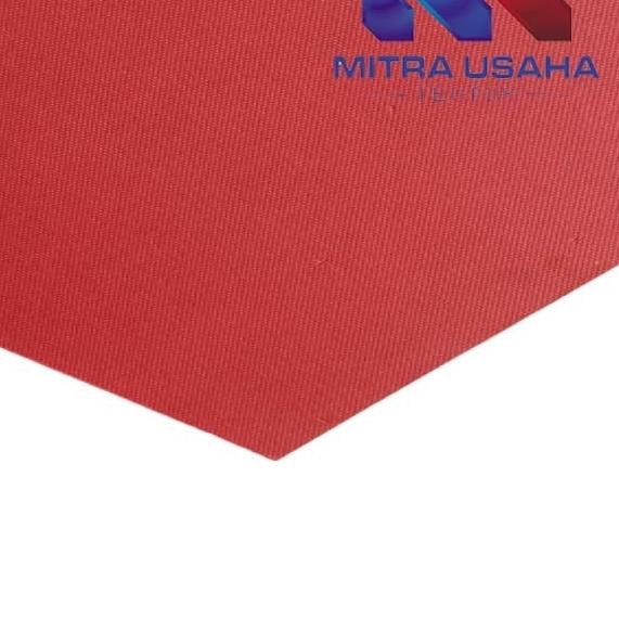 Kertas Fiber Merah Koker Trafo Serat Dinamo Red Gasket Insulation - 0.8 MM