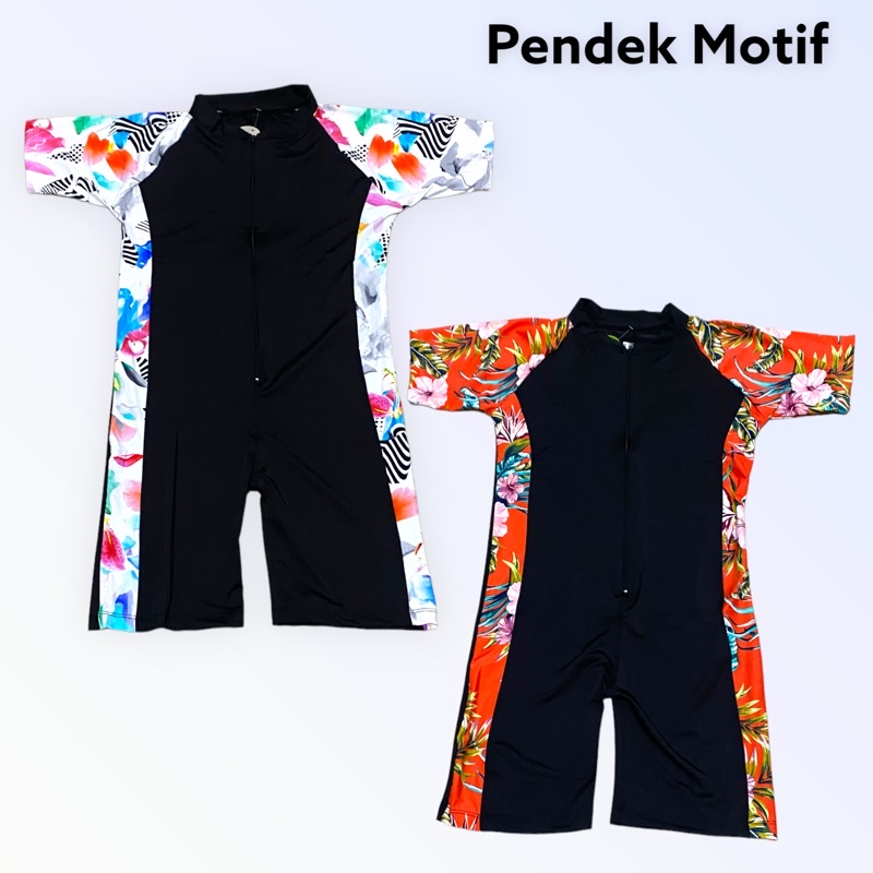 Baju Renang Pria / Wanita / Remaja Kombinasi dan Polos - Baju Renang Lengan Panjang