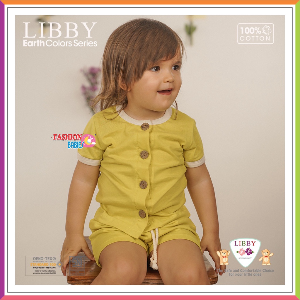 NEW LIBBY ROCCO SET CELANA PENDEK | SETELAN KANCING PENDEK ❤ Fashionbabies ❤