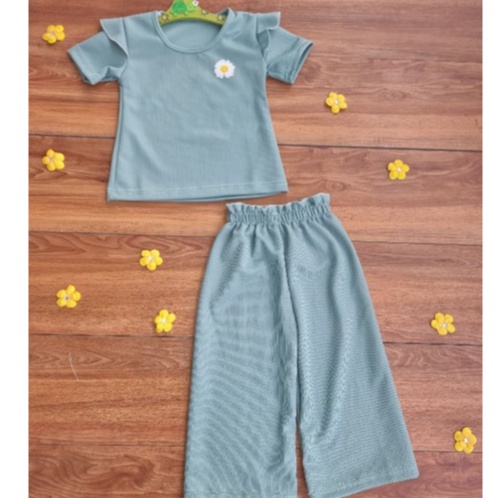 IL - SET MANGO KNIT RIB ANAK / SETELAN ANAK PEREMPUAN LUCU