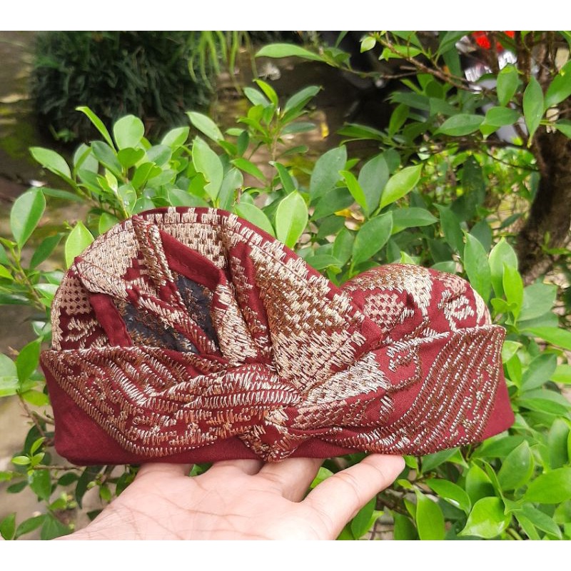 Jual udeng semi songket ( janggar biasa) | Shopee Indonesia