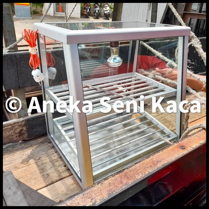 Promo Etalase Kfc Fried Chicken Ayam Goreng Kaca Alumunium