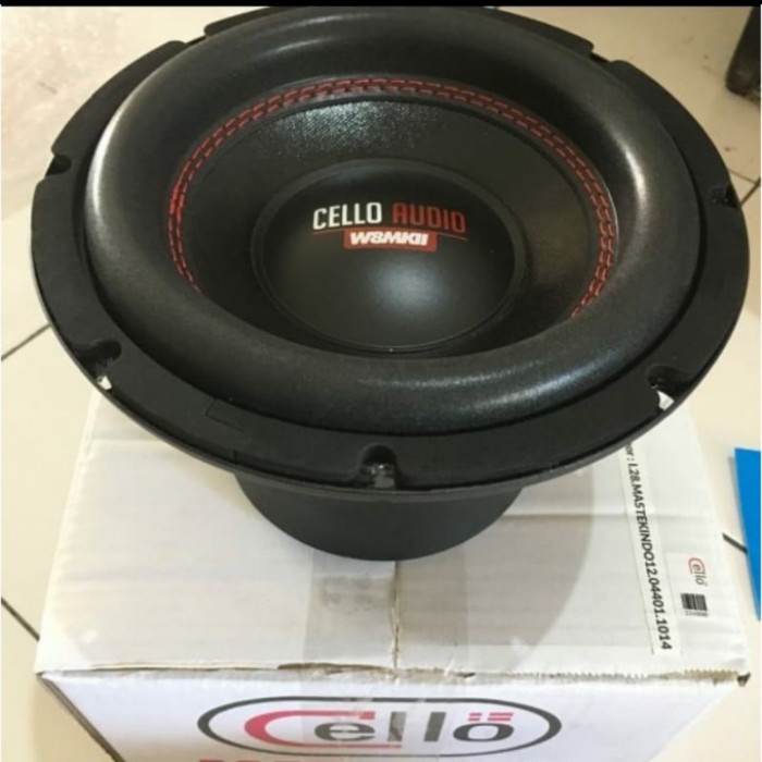 {AbdiStore} subwoofer cello W8 MKII 8 inch doble coil 4 ohm W 8 MK 2 Limited