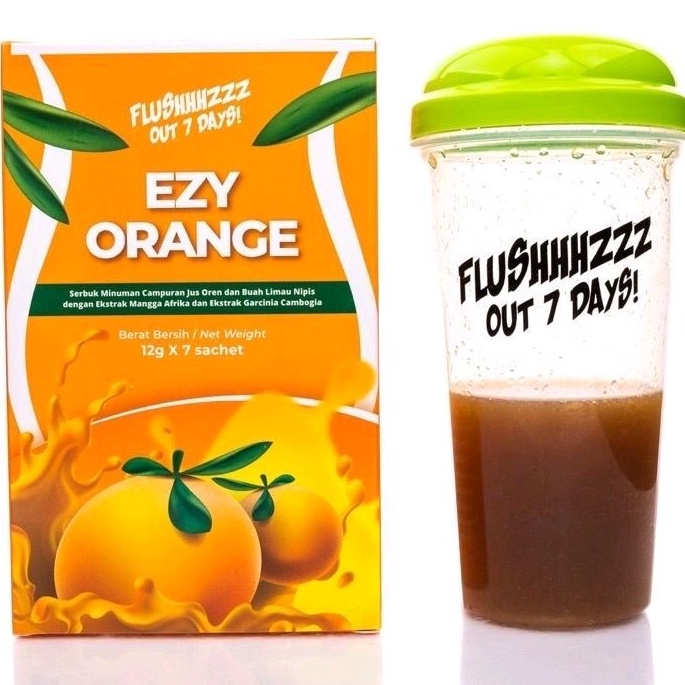 EZY ORANGE DIET DETOX ORIGINAL 7S EZY MEAL