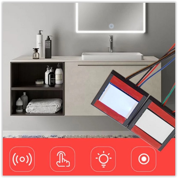 Bathroom Mirror Switch Touch Sensor For Led Light 5-12v/Saklar Sensor