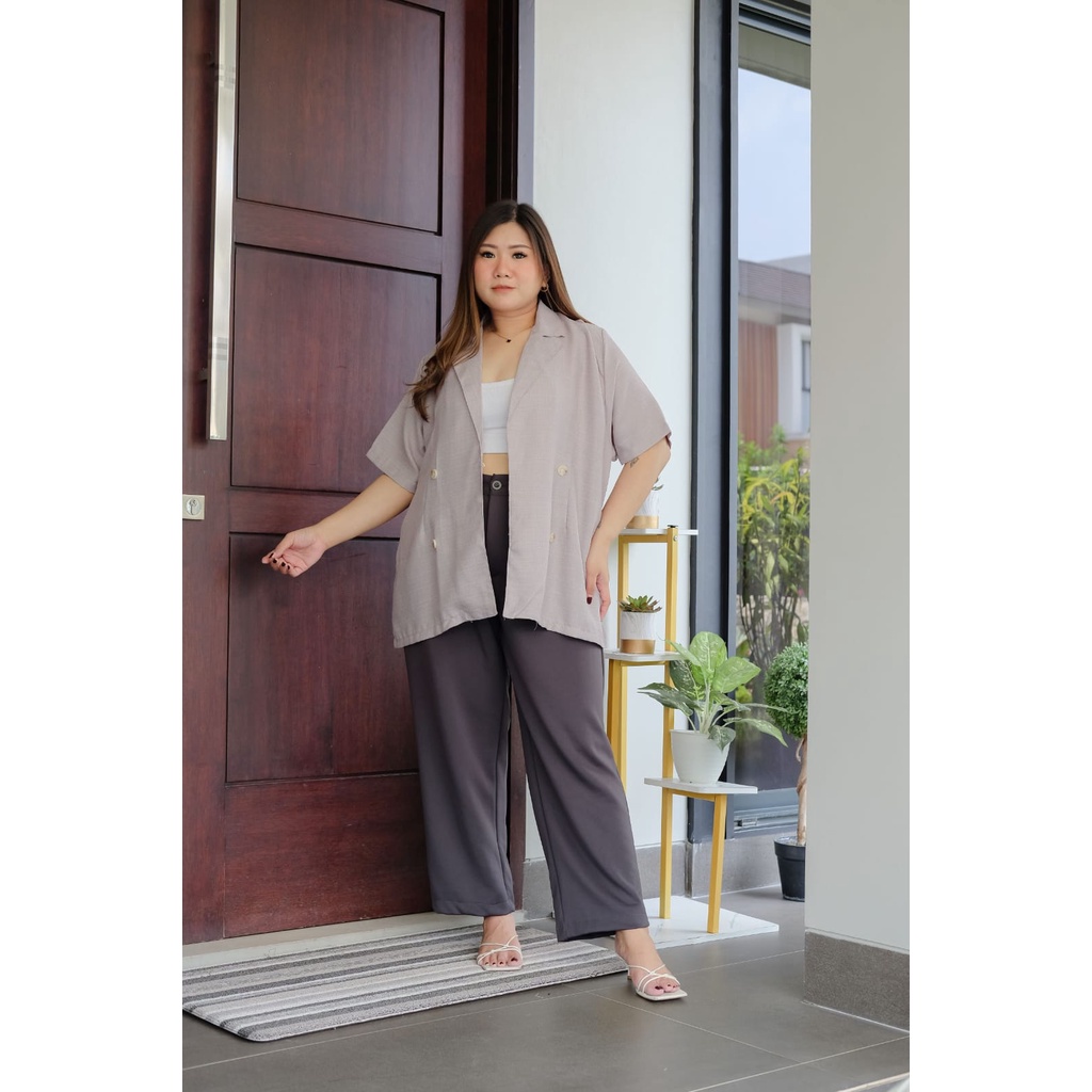 BIGWELL BLAZER ELSA PENDEK - BLAZER JUMBO BIGSIZE WANITA - BLAZER WANITA