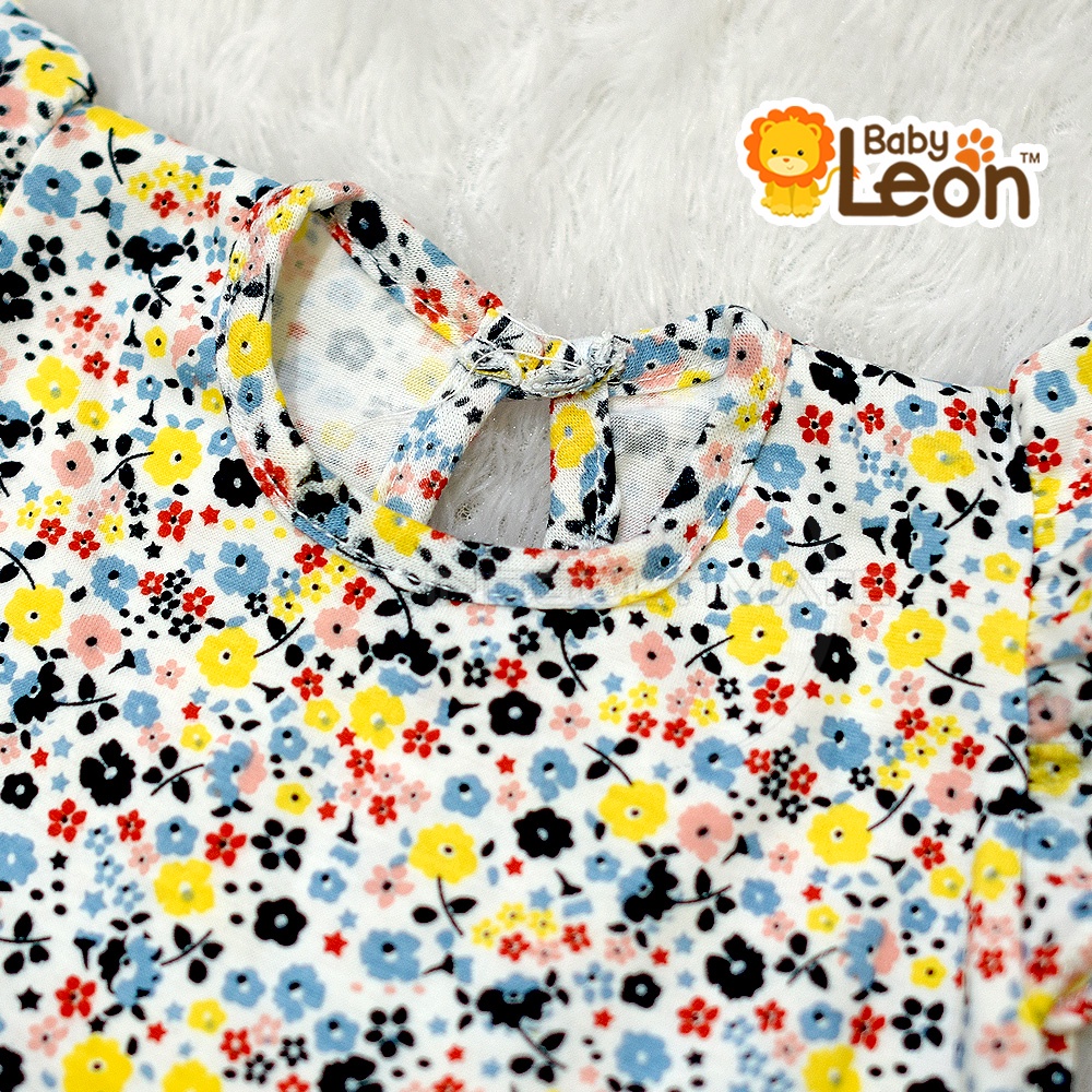 Dress Bayi Perempuan BABY LEON TRS-8807 Dress Rok Bayi Baju Rok Terusan Bayi Pakaian Bayi Perempuan Dress Bayi Pesta Motif Lucu Baju Bayi Perempuan