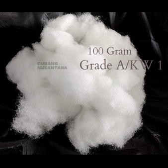 [ 100 gram ] Dakron / dakron silicon / silikon dakron