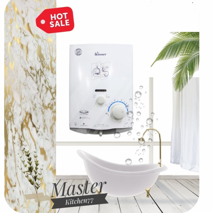 Water Heater Gas Wasser Wh 506 A / Water Heater Gas Wasser Wh506A