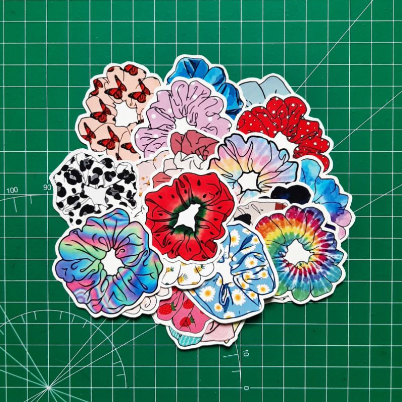 

Sticker Scrunchie