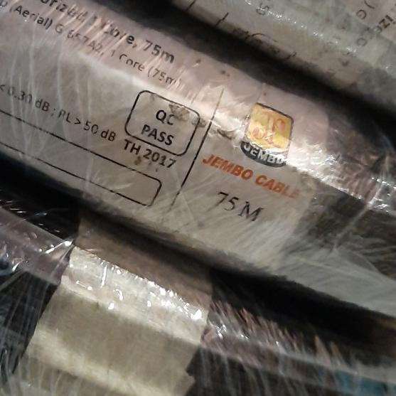  Kabel Optik FTTH Indihome/ Drop Wire Core 75Meter