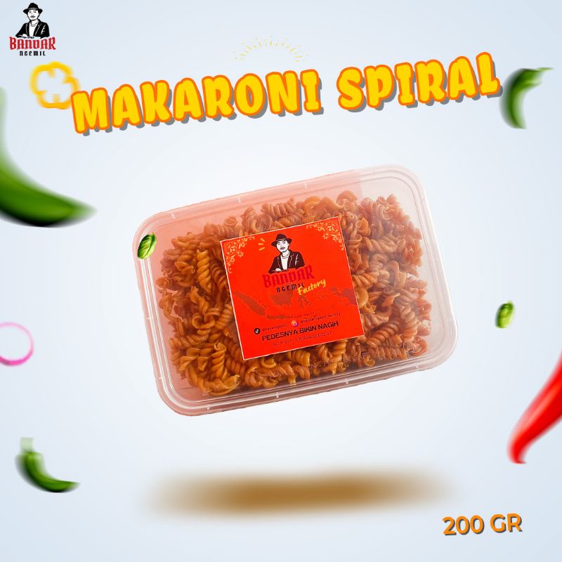 

Makaroni spiral bandar favorit