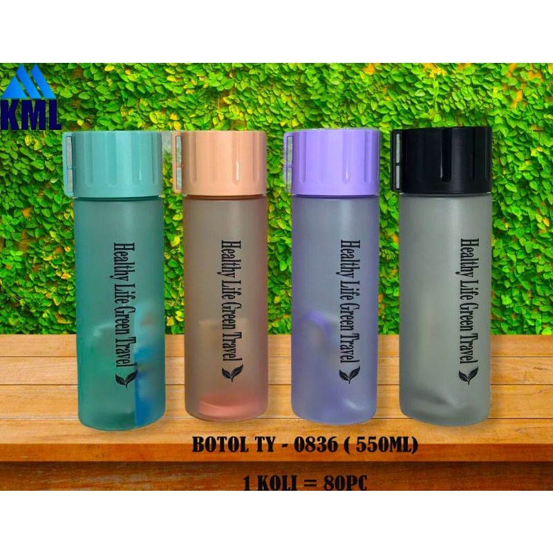 BOTOL MINUM HEALTY LIFE TY-0836 KAPASITAS 550ML