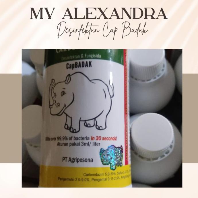 Cap badak desinfektan fungisida peternakan pertanian perikanan 500ml