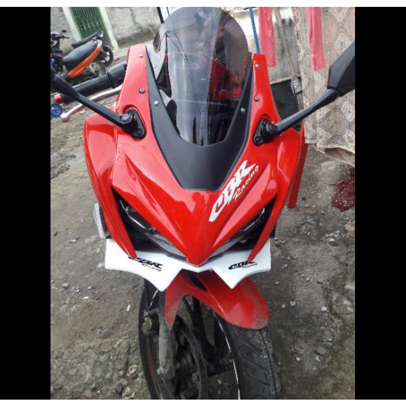 Winglet Honda All New CBR 150R facelift / winglet fiber cbr 150r pnp - charmoto