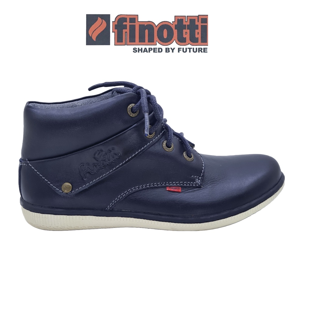 Sepatu kulit asli - Mid cut tali Finotti PR 04