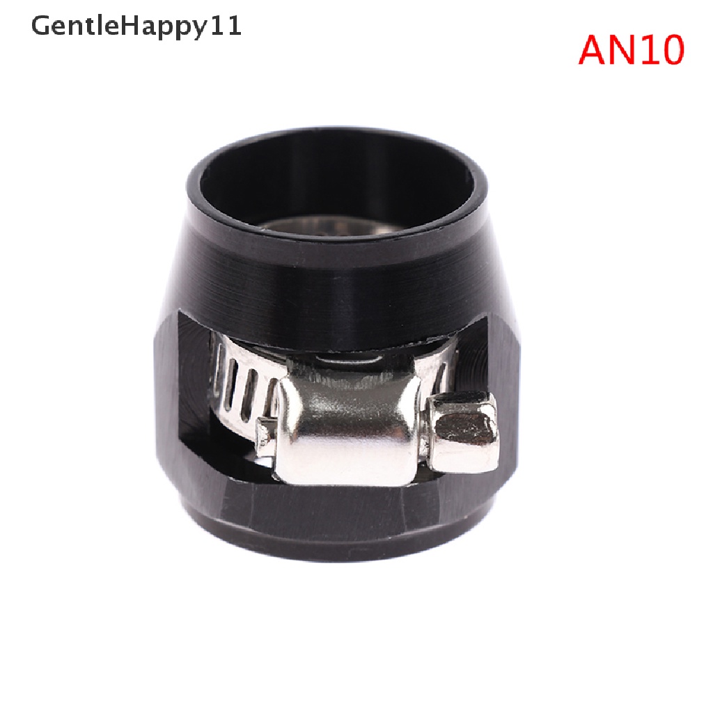 Gentlehappy AN4 /6 /8 /10 /12 Hose Clamp Fuel Pipe Clip Selang Air Minyak Klem Fitgs id