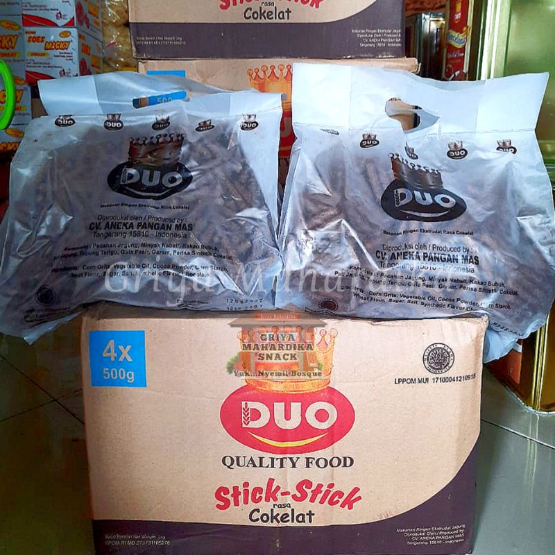 

Stik Coklat Balado DUO 500 gr Snack Kiloan Cemilan