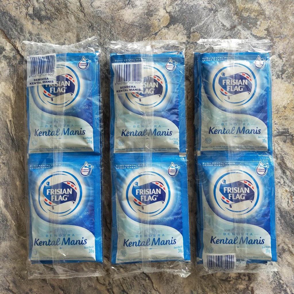 

Frisian Flag Sachet Putih 38g