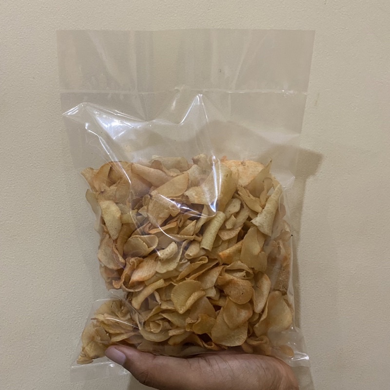 

SNACK KRIPIK KIMPUL/TALAS/ENTHIK KRIYUK TANPA BAHAN PENGAWET