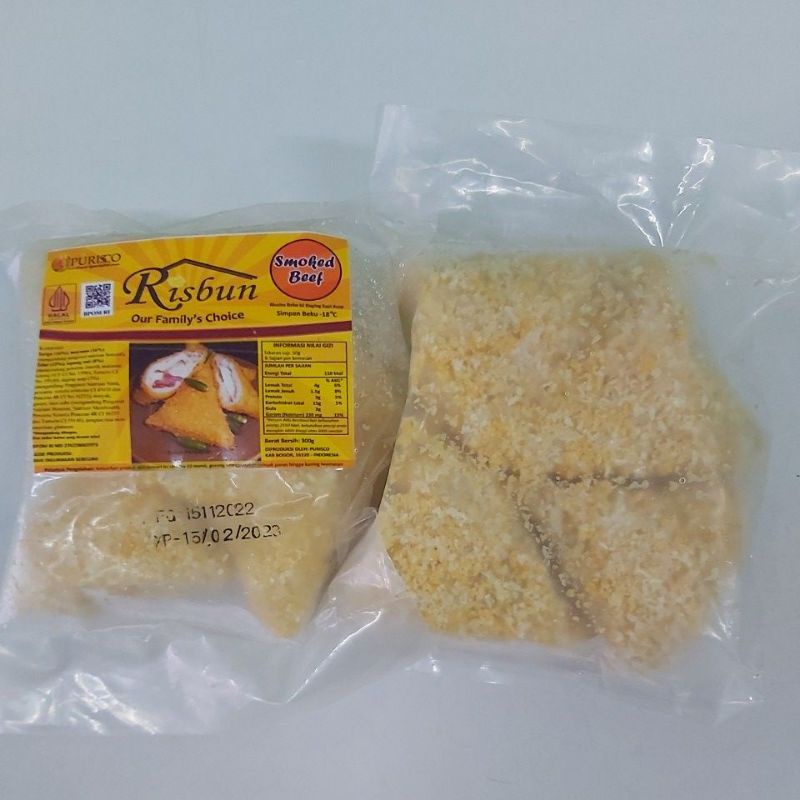 

Risbun Smoked Beef isi 5pcs