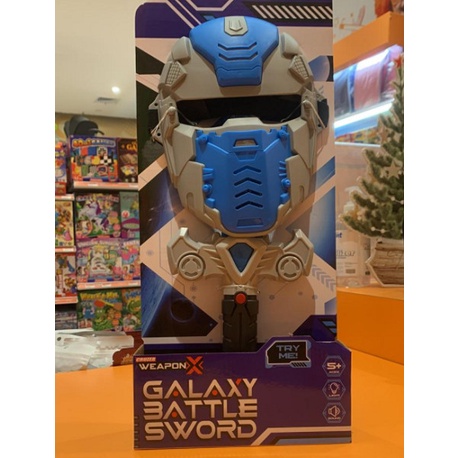 Sale Mainan: Cruzer Weapon X Galaxy Battle Sword Light Sound 5+ Ori