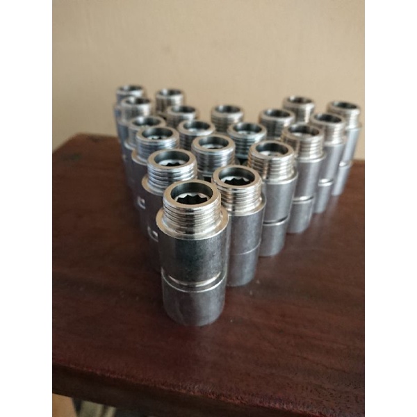 Sambungan Pipa Besi Drat Luar Dalam Size 1/2