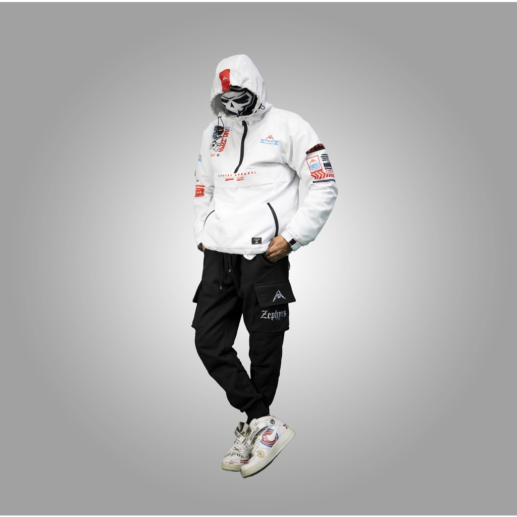 Jacket Bomber Windbreaker SUPERMOTO Racing Zephyrs