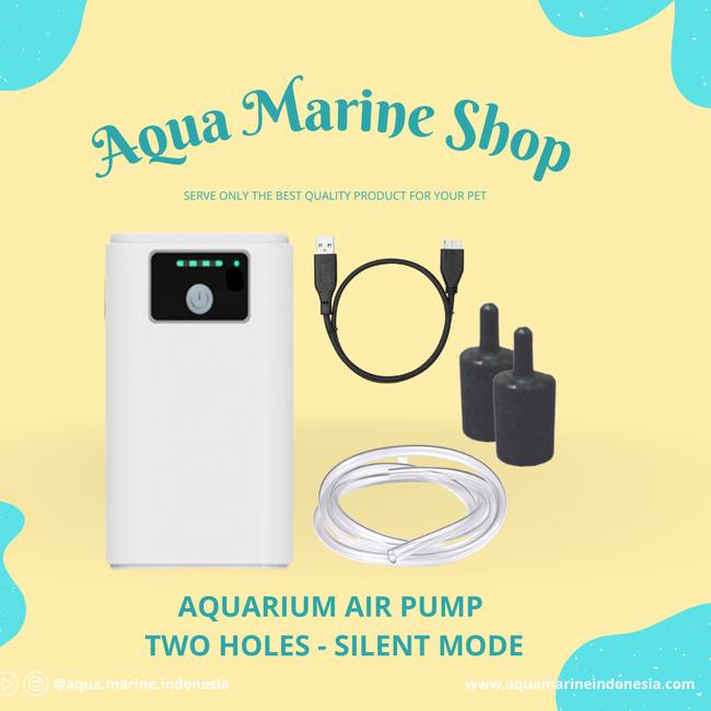 AERATOR 2 LUBANG ACDC / AERATOR AC DC / AERATOR ACDC / POMPA UDARA USB - NON-PAKET