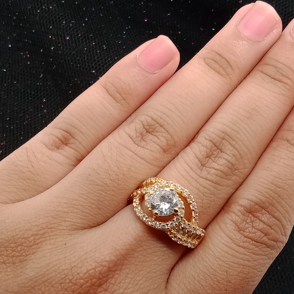 Cincin emas 17k - 4.6 gr kadar 750 - 3851