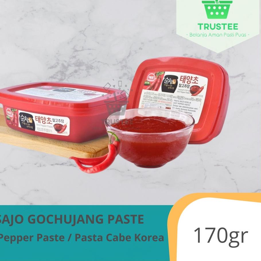 

ㅥ Sajo Gochujang 170gr/ Sambal Pasta Korea/ Hot Pepper Paste ㊓