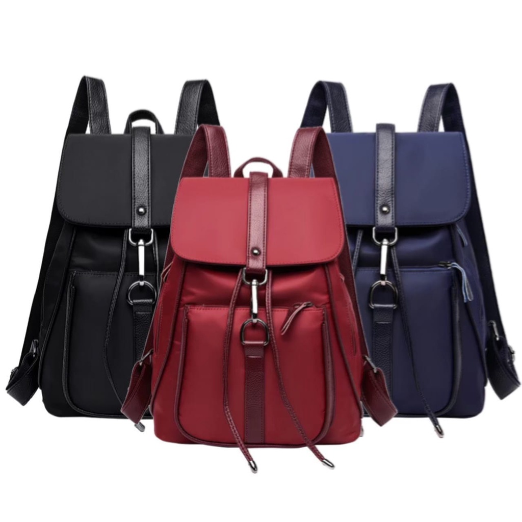 {ZA.STORE}- NEW ARRIVALS - TAS RANSEL BACKPACK WANITA MODEL TERBARU TERMURAH TERKINI ELEGAN VIRAL / 