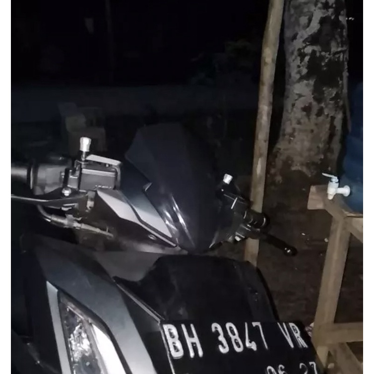 TERMURAH visor windshield vario 160 ABS BLACK Bahan tebal anti pecah VARIO160 NEW