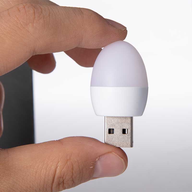 Lampu Baca LED Mini Portable Hemat Energi Dengan Port USB