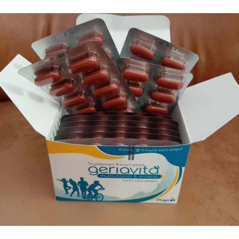 Geriavita Multivitamin dan Mineral