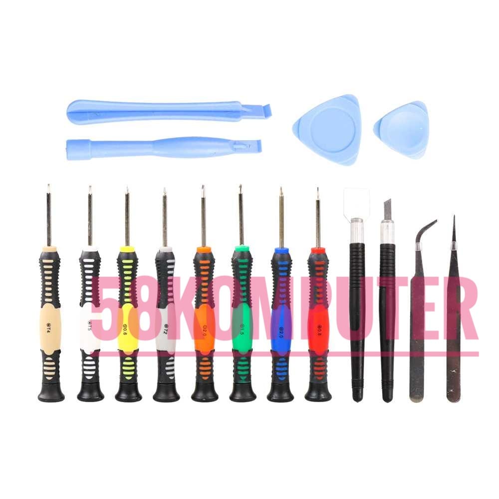 16 In 1 Obeng Set Reparasi Handphone Obeng Set Reparasi Hp 16 In 1 Tool Kit Set Servis Hp Obeng Reparasi Smartphone 16 in 1 Set Obeng Smartphone Reparasi Hp Obeng Magnet Alat Perkakas Servis Handphone Multifungsi Repair Tools Kit Obeng