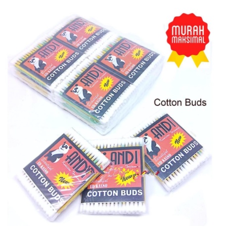 Cotton Bud Dewasa dan Anak I Pembersih Telinga Dewasa dan Anak I Cotton Bud Murah Per Box