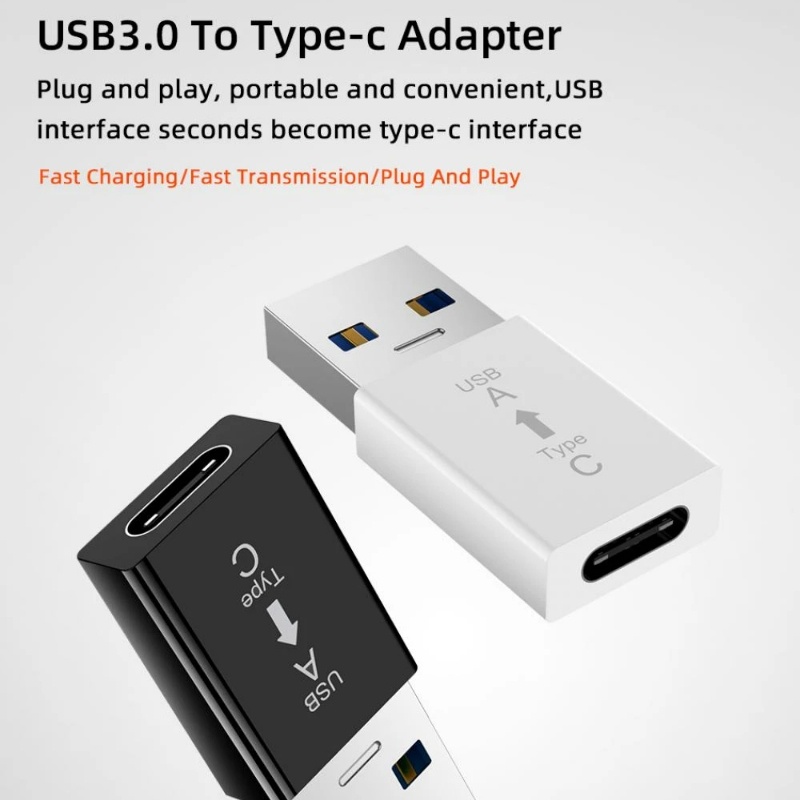 Adaptor Konverter USB 3.0 Tipe C Ke USB 3.0 Male Untuk Hard Disk