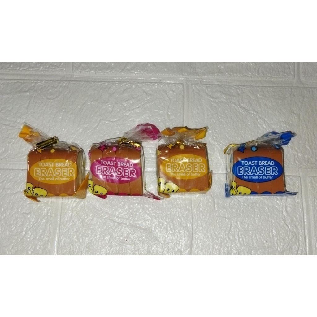 

Penghapus Lucu Bentuk Roti - Penghapus Karakter - Kado Ulang Tahun