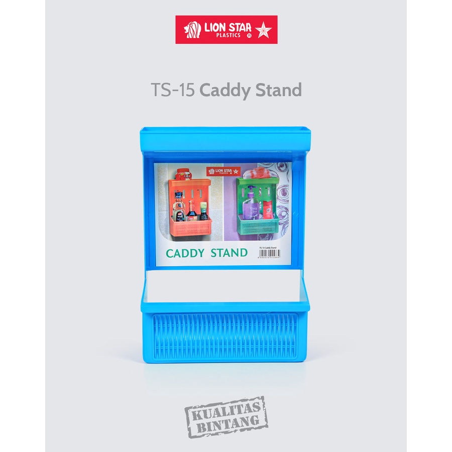 Tempat Sabun Kamar Mandi Tempel Dinding - Rak Sabun Gantung Kamar Mandi - Caddy Stand Lionstar