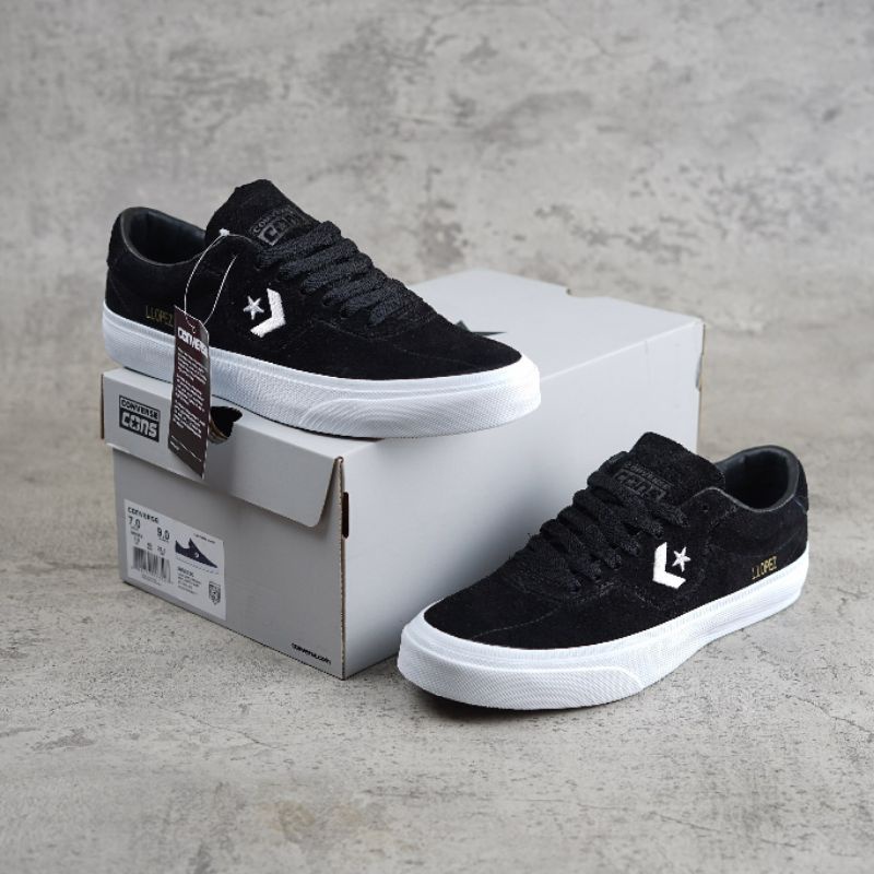 (OLK) Sepatu Converse Louie Lopez Pro Black