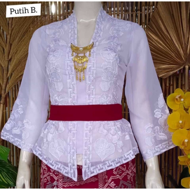 [COD] kebaya bordir jadi/ kebaya jadi bali/ kebaya bali/ pakaian adat bali